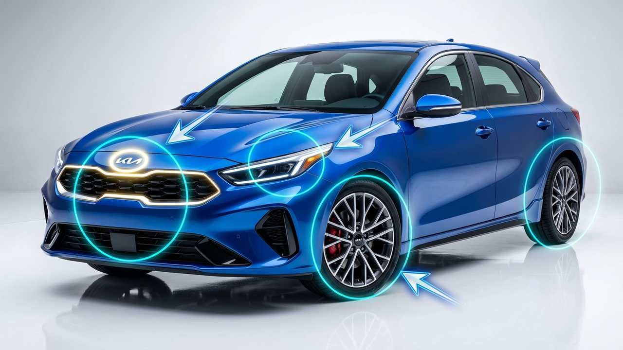 2026 Kia K4 GT-Line Turbo Unveiled in the USA