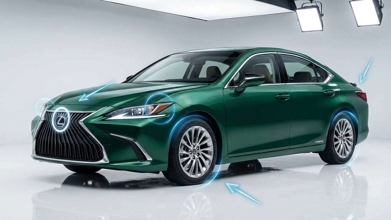 2026 Lexus ES Hybrid Unveiled in the USA