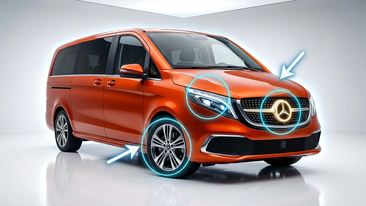 2026 Mercedes-Benz V-Class Unveiled for USA Buyers