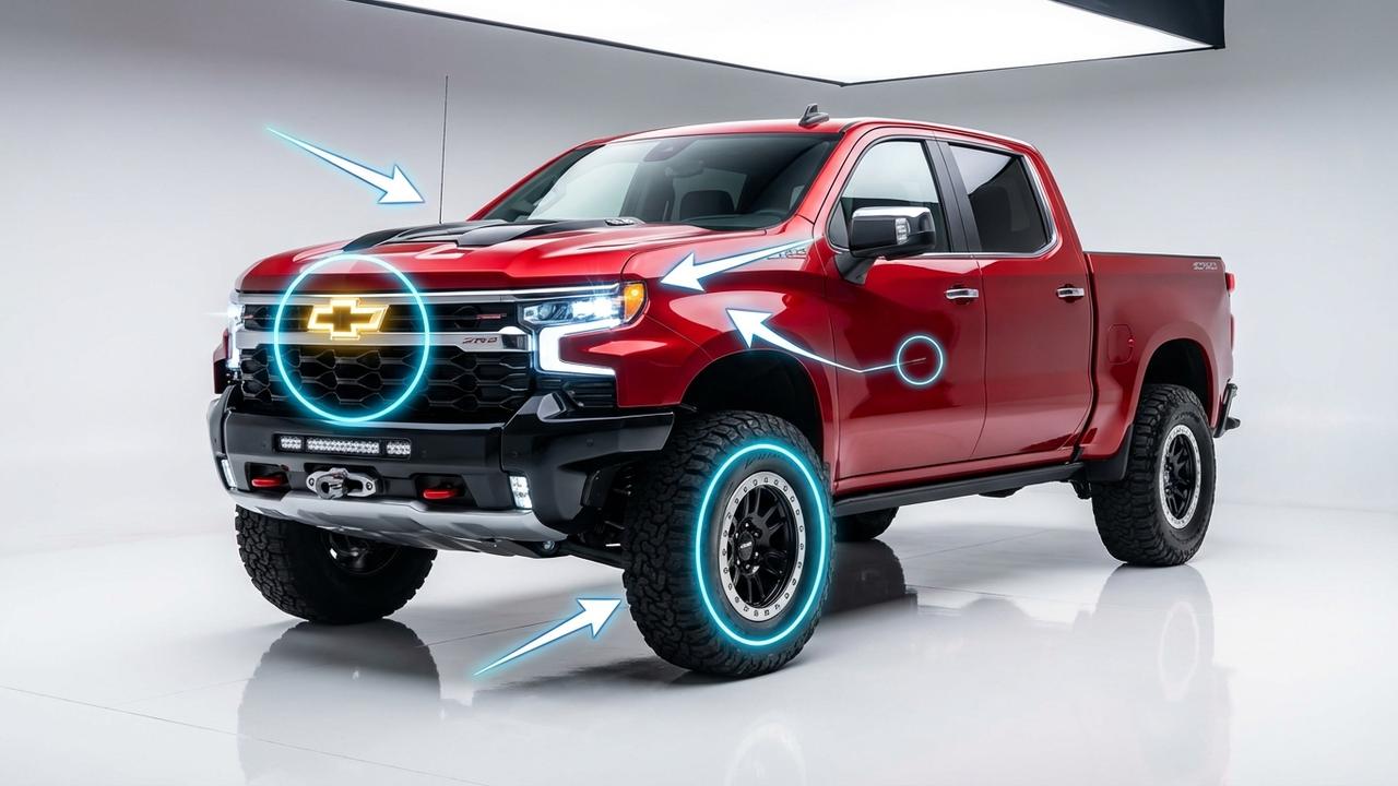 2027 Chevrolet Silverado ZR2 Revealed in the USA
