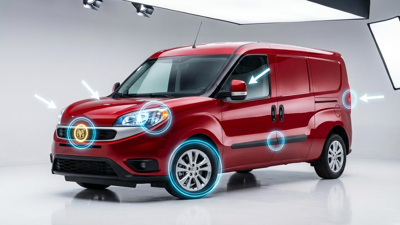 2027 Ram ProMaster City Unveiled in the USA